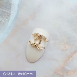 C131-1    10pcs/lot Chanel Nail Art