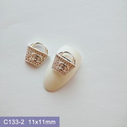 C133-2    10pcs/lot Chanel Nail Art