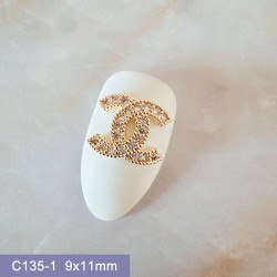 C135-1    10pcs/lot Chanel Nail Art