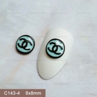 C143-4    10pcs/lot Chanel Nail Art