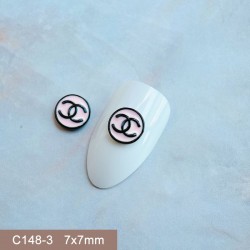 C148-3    10pcs/lot Chanel Nail Art