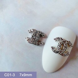 C01-3    10pcs/lot Chanel Nail Art