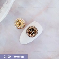 C100  10pcs/lot Chanel Nail Art