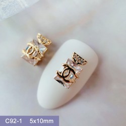 C92-1  10pcs/lot  Chanel Nail Art