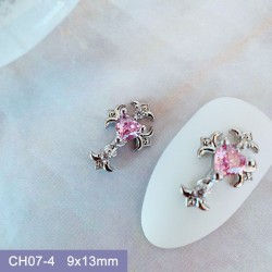 CH07-4    10pcs/lot Chrome Hearts Nail Art