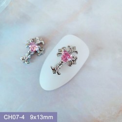 CH07-4    10pcs/lot Chrome Hearts Nail Art