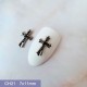 CH20-3   10pcs/lot Chrome Hearts Nail Art