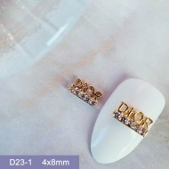 D23-1  10pcs/lot  Dior Nail Art