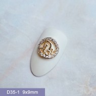 D35-1  10pcs/lot  Dior Nail Art