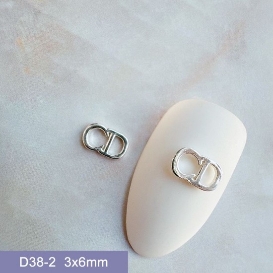 D38-2  10pcs/lot  Dior Nail Art