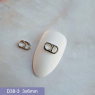 D38-3  10pcs/lot  Dior Nail Art