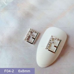 F04-2  10pcs/lot  Fendi Nail Art