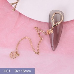 H01  10pcs/lot Hermes Nail Art