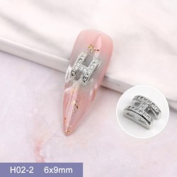 H02-2   10pcs/lot Hermes Nail Art