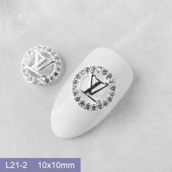 L21-2   10pcs/lot LV Nail Art