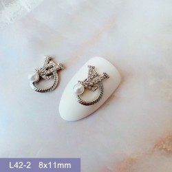 L42-2  10pcs/lot  LV Nail Art