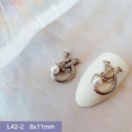 L42-2  10pcs/lot  LV Nail Art