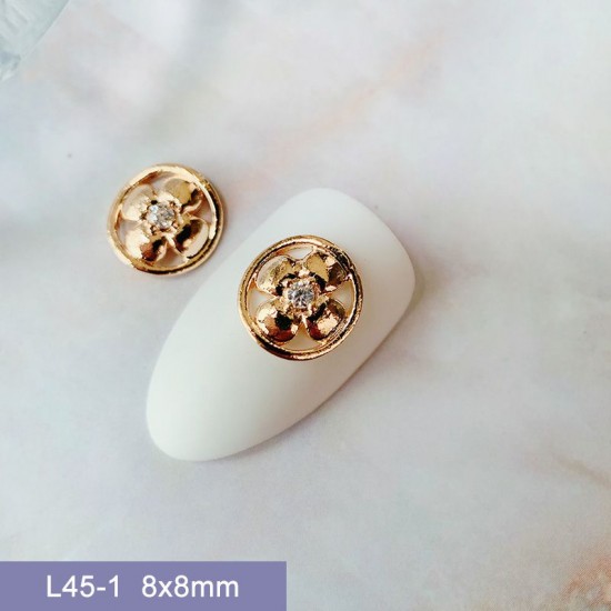 L45-1  10pcs/lot  LV Nail Art