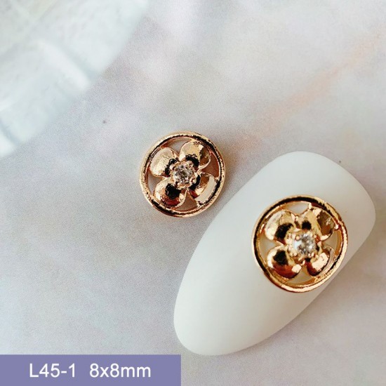 L45-1  10pcs/lot  LV Nail Art