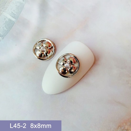 L45-2  10pcs/lot  LV Nail Art