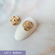 L47-1  10pcs/lot  LV Nail Art