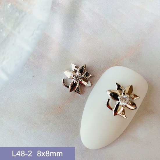 L48-2  10pcs/lot  LV Nail Art