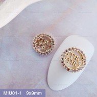 MIU01-1  10pcs/lot Miu Miu Nail Art