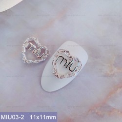 MIU03-2  10pcs/lot Miu Miu Nail Art