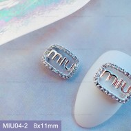 MIU04-2  10pcs/lot Miu Miu Nail Art