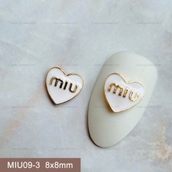 MIU09-3  10pcs/lot Miu Miu Nail Art