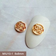 MIU10-1  10pcs/lot Miu Miu Nail Art