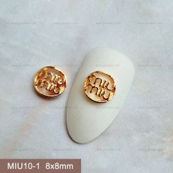 MIU10-1  10pcs/lot Miu Miu Nail Art