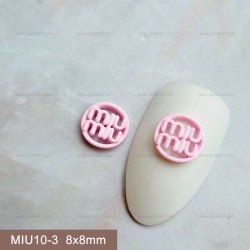 MIU10-3  10pcs/lot Miu Miu Nail Art