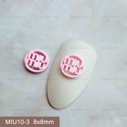 MIU10-3  10pcs/lot Miu Miu Nail Art