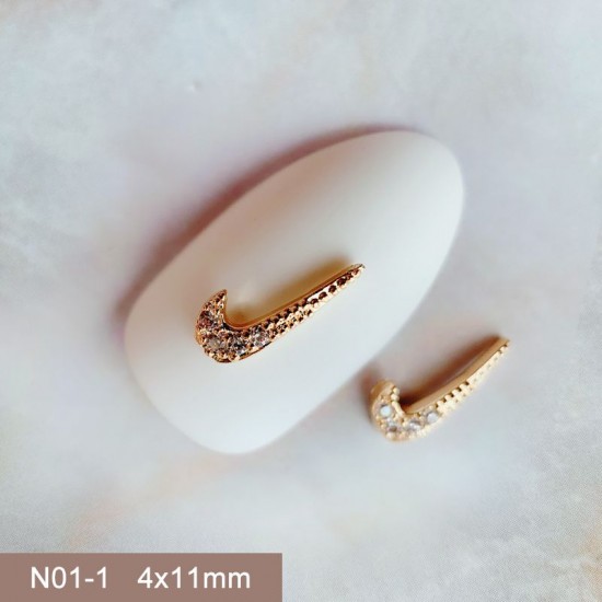 N01-1 10pcs/lot NIKE Nail Art