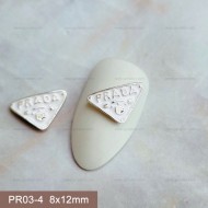 PR03-4  10pcs/lot PRADA Nail Art