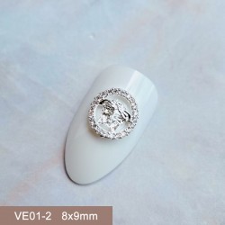 VE01-2   10pcs/lot VERSACE Nail Art