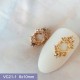 VC21-1  10pcs/lot Van Cleef & Arpels Nail Art