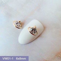 VW01-1    10pcs/lot Vivienne Westwood Nail Art