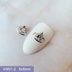 VW01-2    10pcs/lot Vivienne Westwood Nail Art