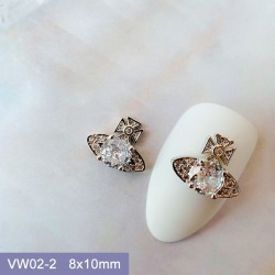 VW02-2    10pcs/lot Vivienne Westwood Nail Art