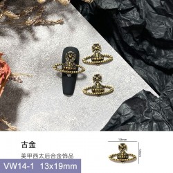 VW14-1  50pcs/lot Vivienne Westwood Nail Art