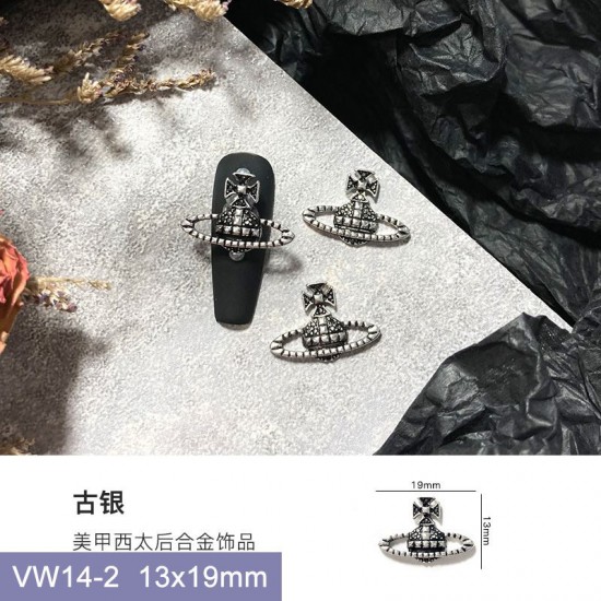 VW14-2  50pcs/lot Vivienne Westwood Nail Art