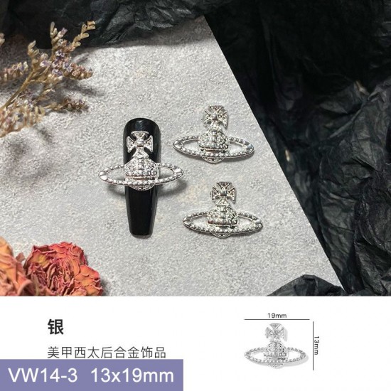 VW14-3  50pcs/lot Vivienne Westwood Nail Art