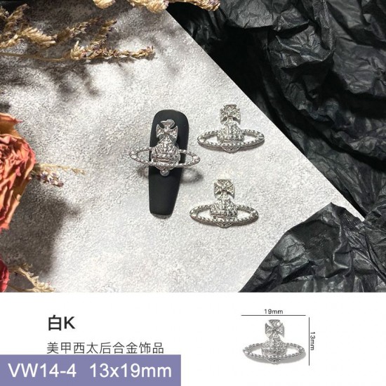 VW14-4  50pcs/lot Vivienne Westwood Nail Art