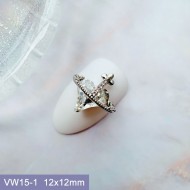 VW15-1    10pcs/lot Vivienne Westwood Nail Art