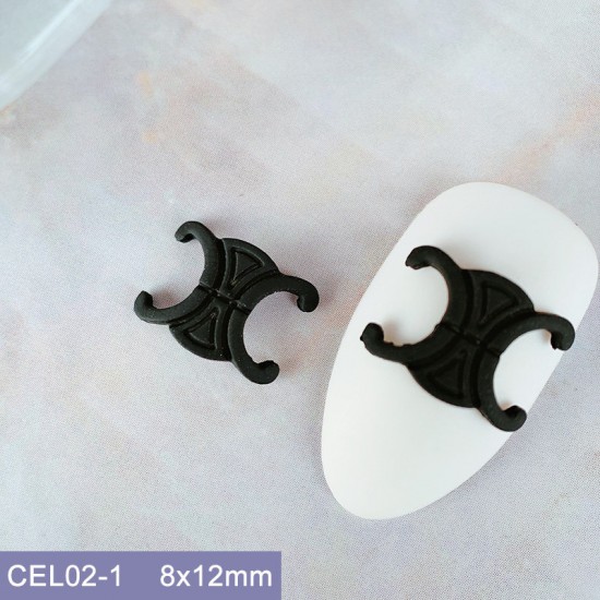 CEL02-1  100pcs/lot  Celine Nail Art