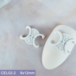 CEL02-2  100pcs/lot  Celine Nail Art