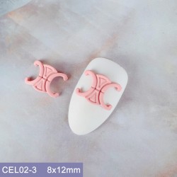 CEL02-3  100pcs/lot  Celine Nail Art