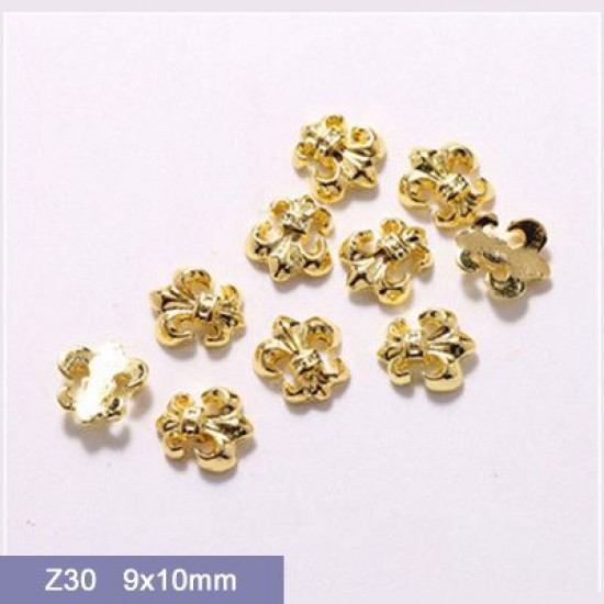 Z30  100pcs/lot Chrome Hearts Nail Art